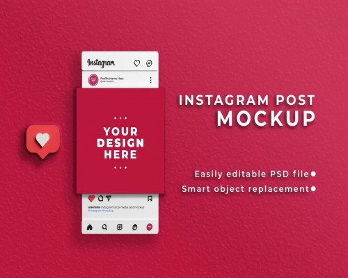 Instagram social media post design