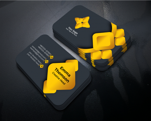 I will professional minimalist modern luxury business card and logo design in 24 hour